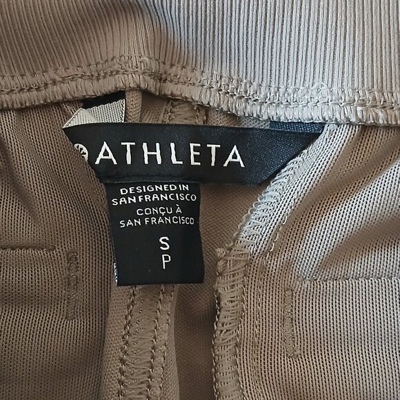 Athleta Venice High Rise Wide Leg Pant Taupe Size Small - Picture 9 of 9